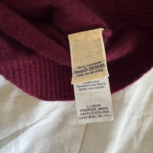 L.L. Bean Cashmere Sweater - Picture 4 of 7